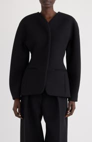 Jacquemus La Veste Ovalo Coccon Jacket