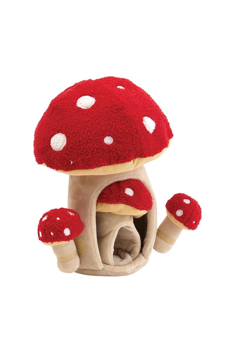 Plush Mushrooms  - Set of 4, Main, color, Multicolored