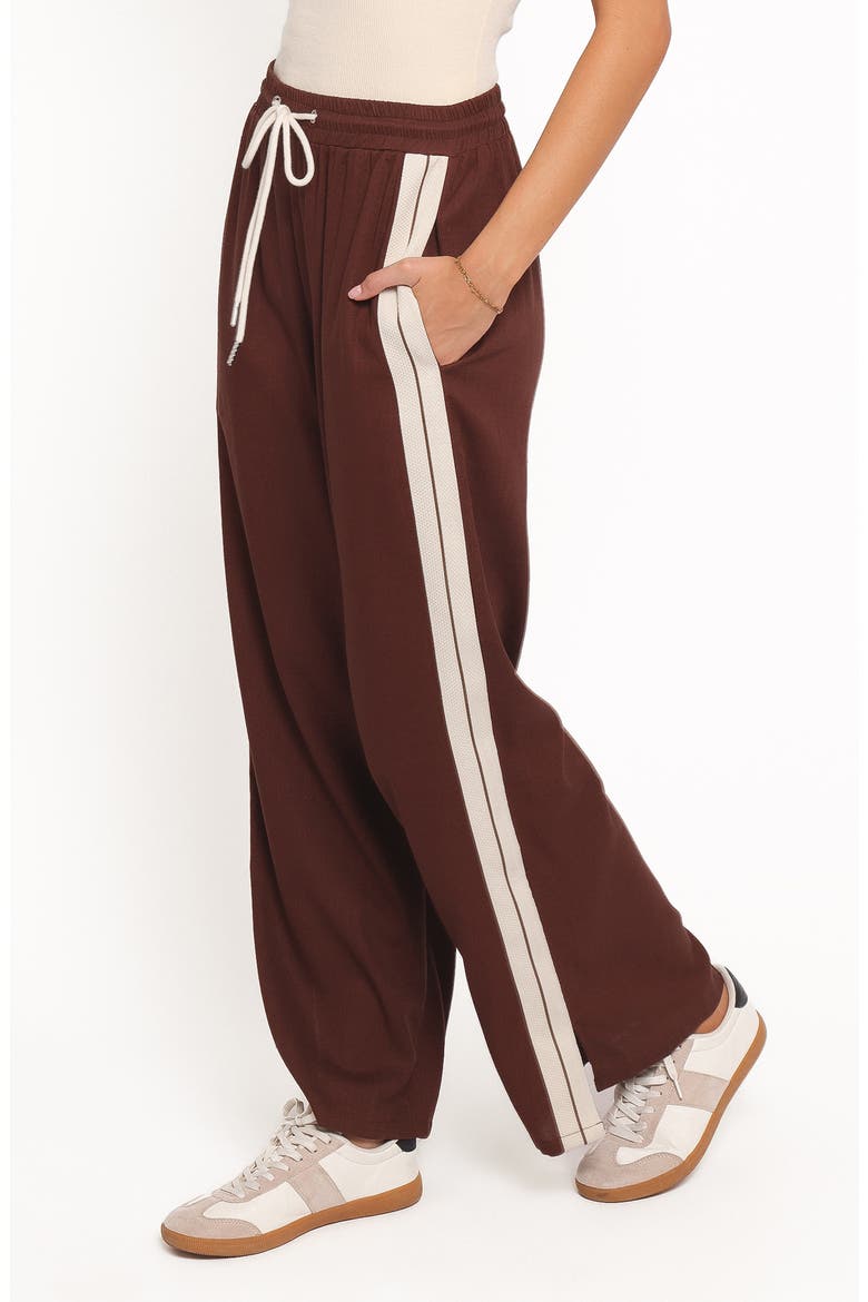 Hvar Track Pants, Alternate, color, BROWN