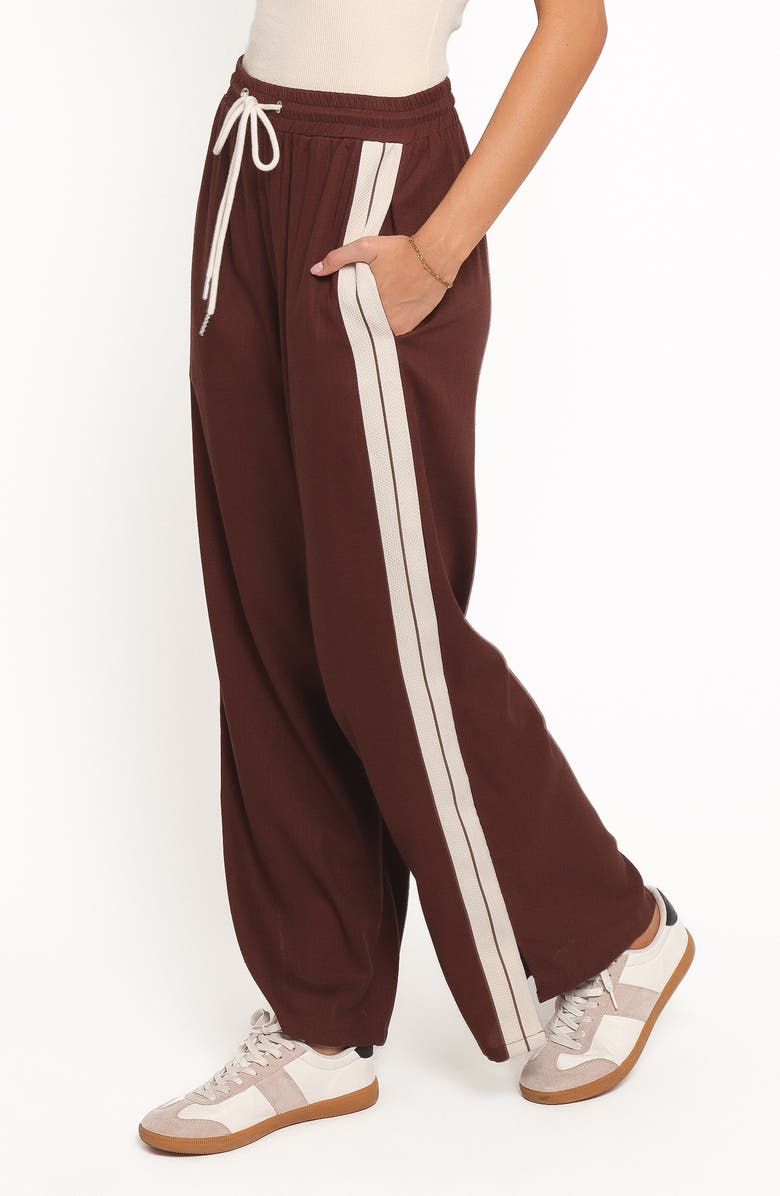 Petal 
Pup Hvar Track Pants, Alternate, color, Brown