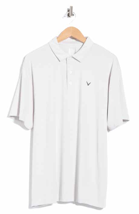 Geometric Jacquard Short Sleeve Polo