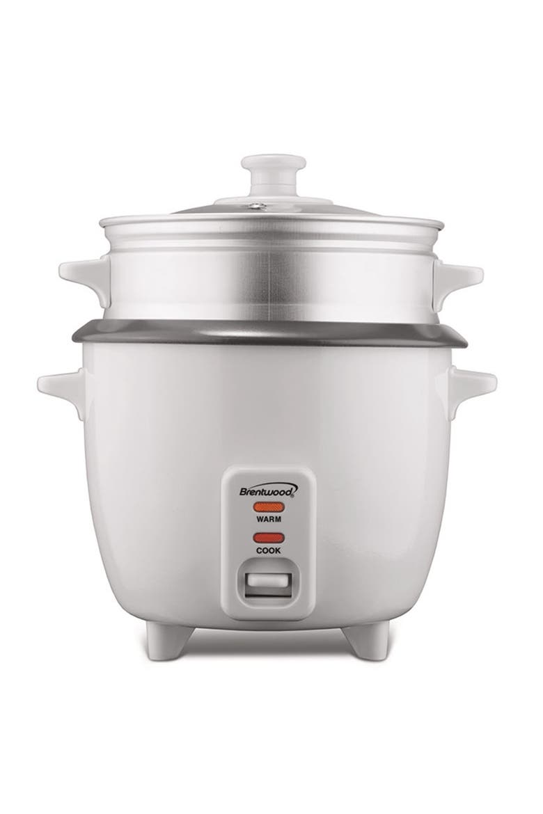 15 Cup Rice Cooker / Non-Stick with Steamer, Main, color, White