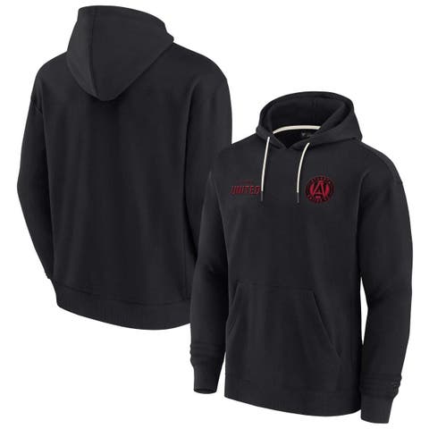 Unisex Fanatics Signature Black Atlanta United FC Elements Super Soft Fleece Pullover Hoodie
