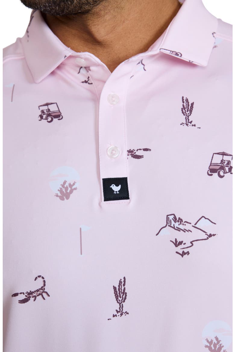 Core Performance Polo, Alternate, color, DESERT BADDIES - TENDER TOUCH