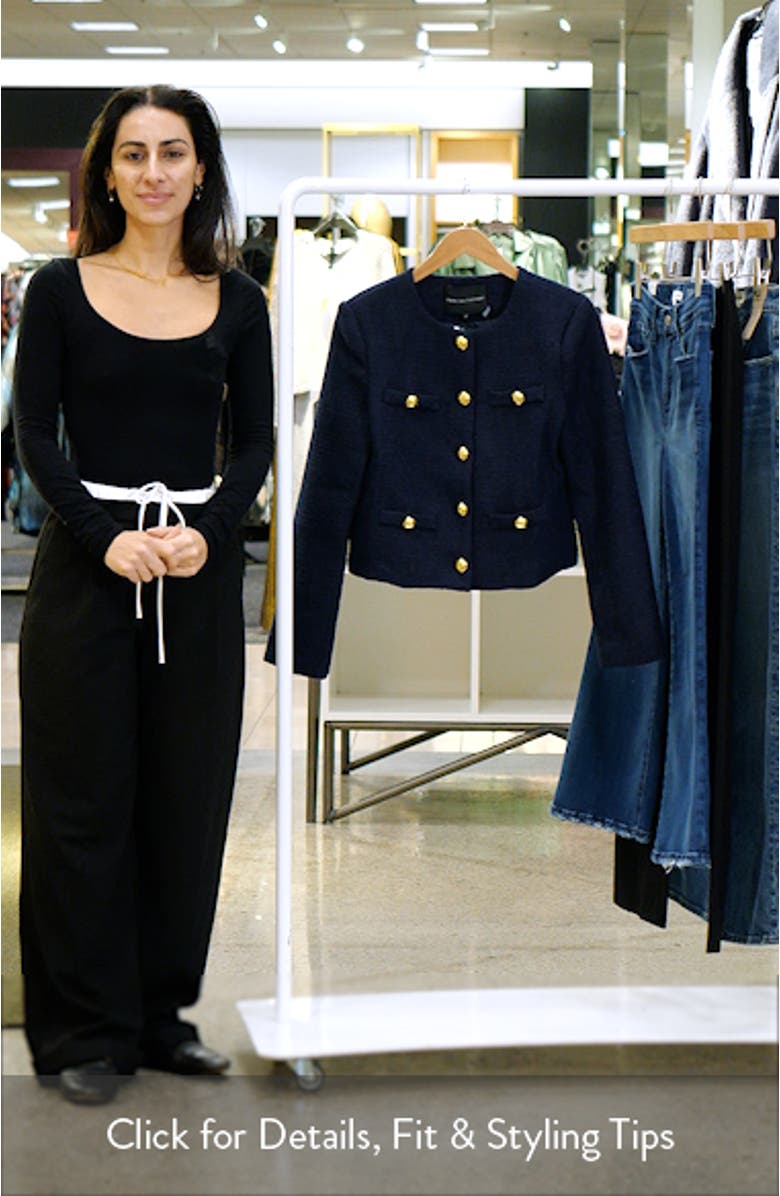 Crop Tweed Jacket, sales video thumbnail