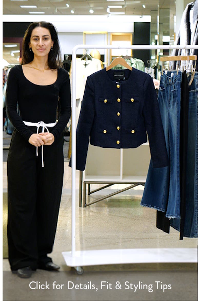 Crop Tweed Jacket video