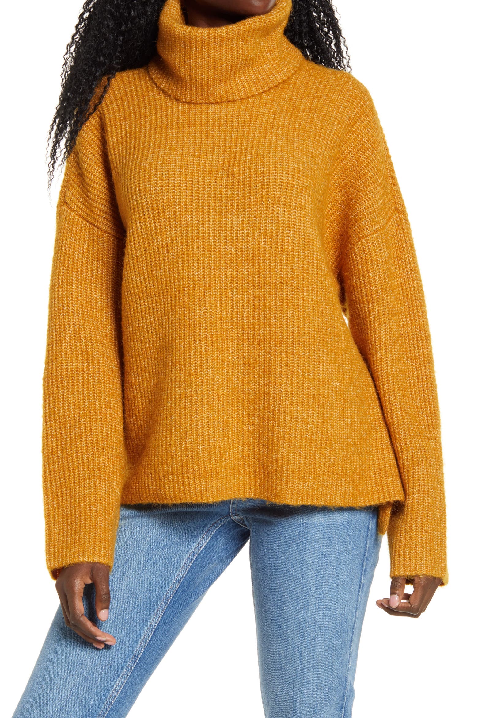 Sweater Making Machine VERO MODA Daisy Turtleneck Sweater (Women) | Nordstromrack