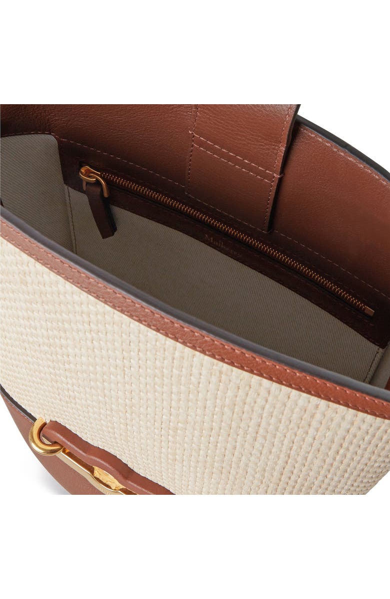 Mulberry Pimlico Raffia Bucket Bag, Alternate, color,