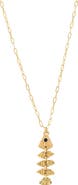 MARLYN SCHIFF Liv Sardine Pendant Necklace