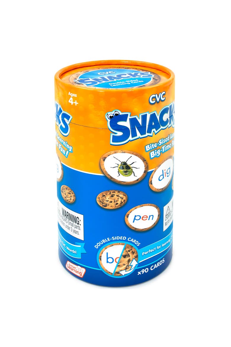 CVC Snacks Spelling Game, Alternate, color, Multicolored