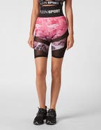 PLEIN SPORT Sport Leggings Camouflage Women