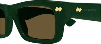 49mm Small Square Sunglasses