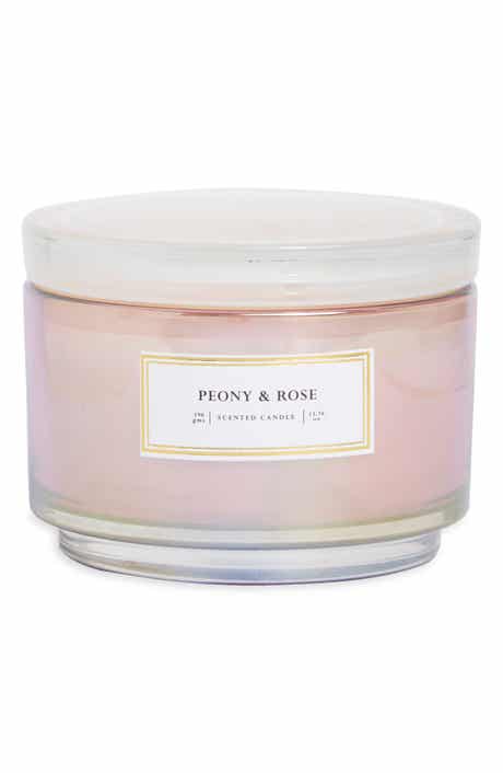 Peony & Rose 3-Wick Candle