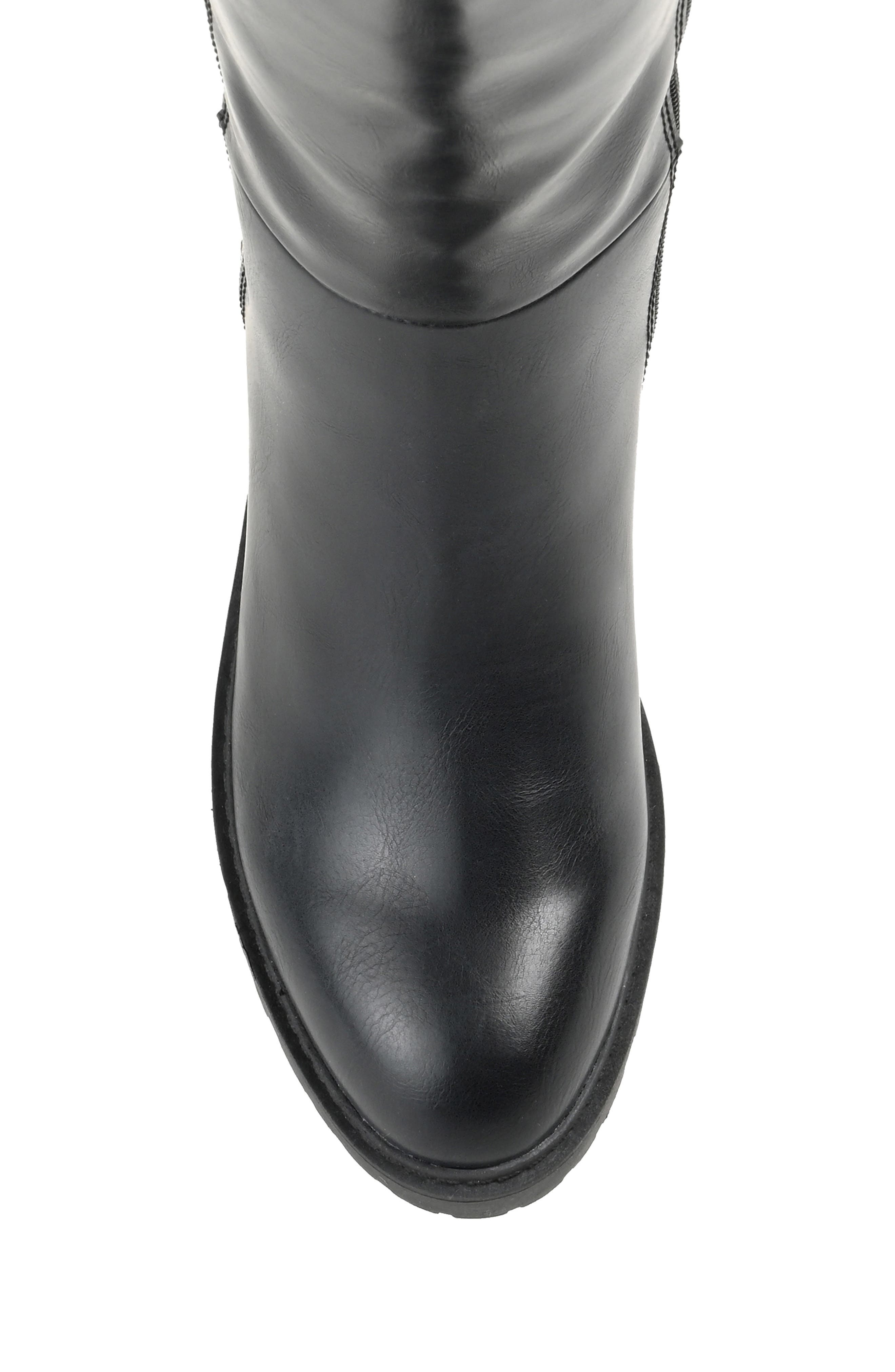 Journee Collection Morgaan Tall Boot, Alternate, color, 