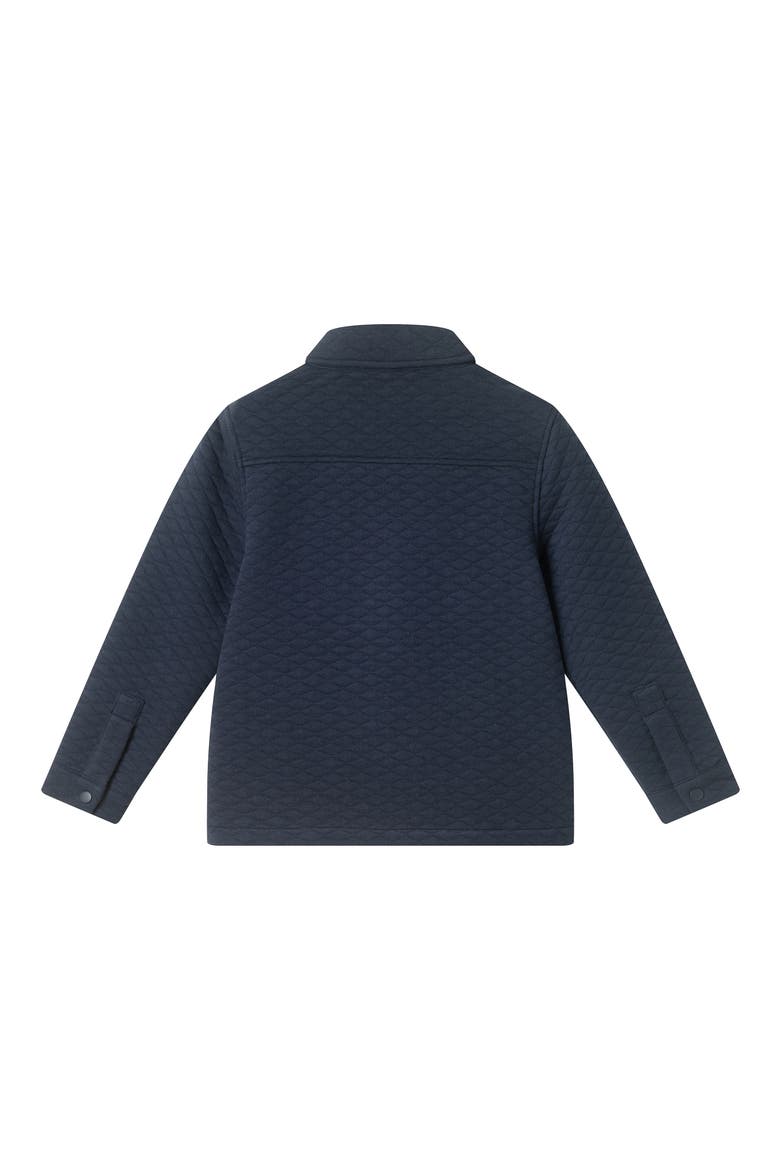 Kids' Quilted Shacket, Alternate, color, NAVY