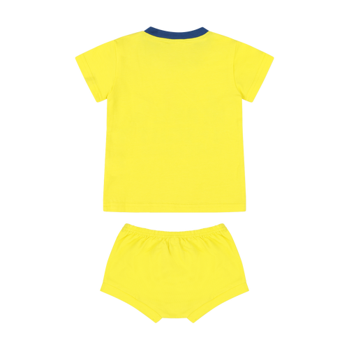 Mixed Up Clothing Suave Baby Tee And Bloomer Shorts Set In Take Flight