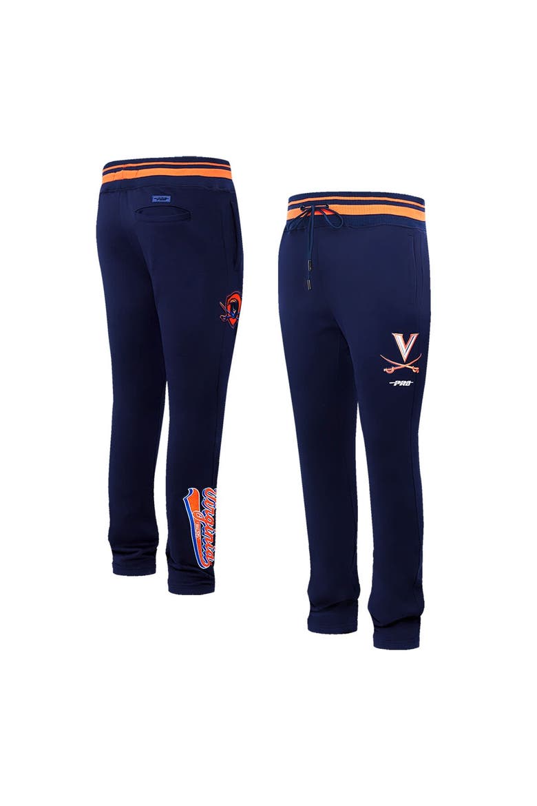 Men's Pro Standard Navy Virginia Cavaliers Script Tail DK 2.0 Shorts, Alternate, color, Navy