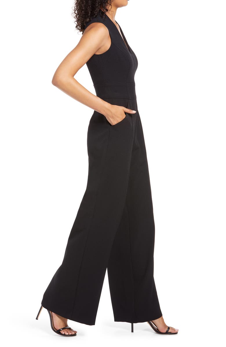 Eliza J Sleeveless Jumpsuit, Alternate, color, 