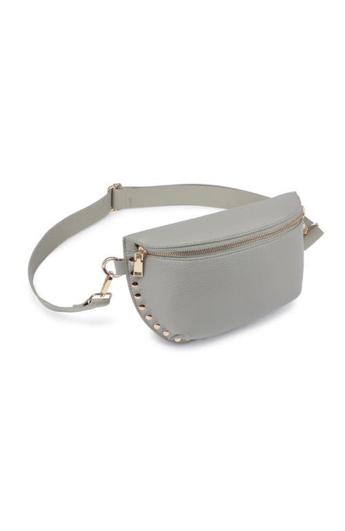 Moda Luxe Gizelle Belt Bag In Sage