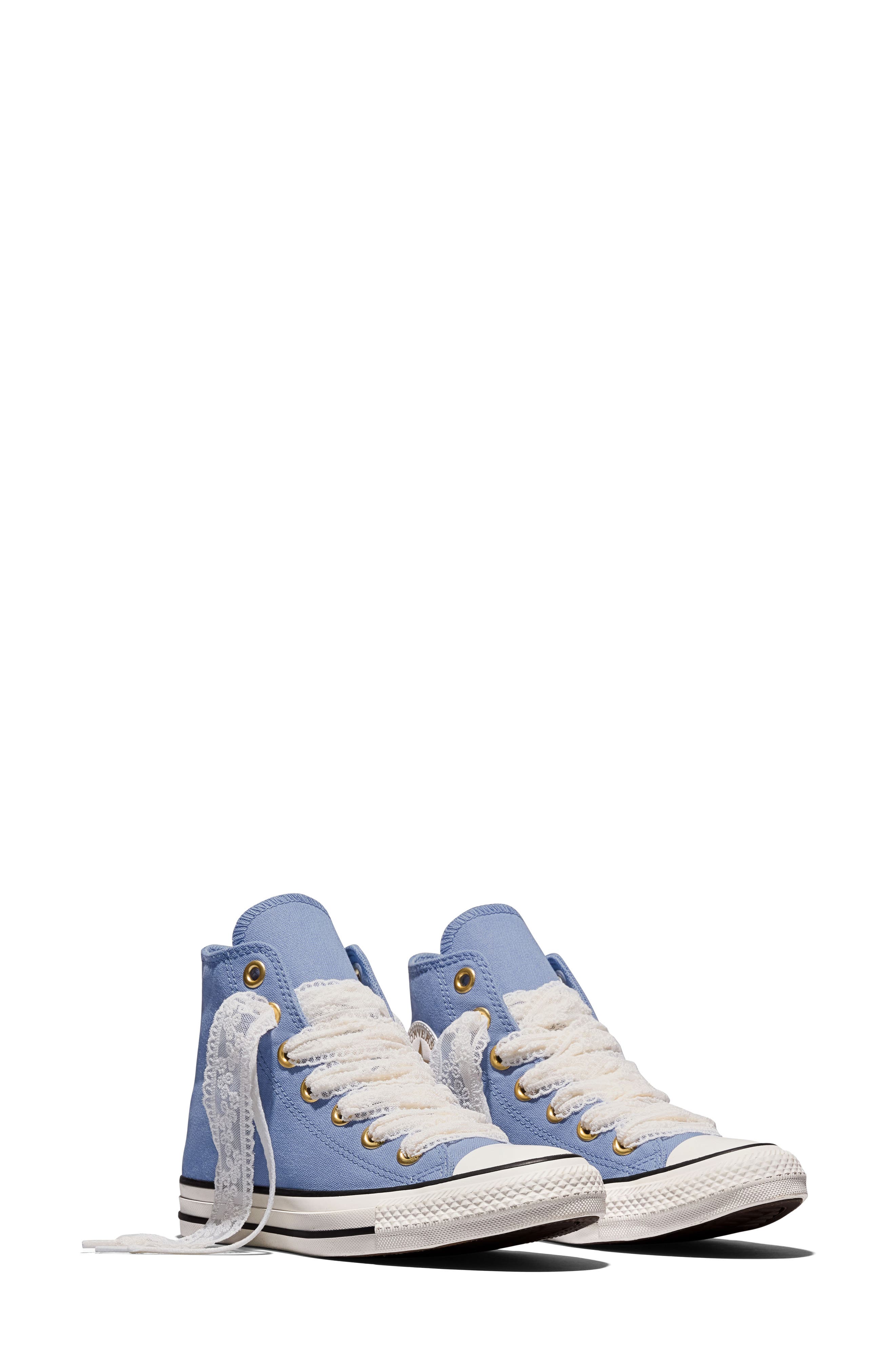 Chuck Taylor® All Star® Lace High Top Sneaker, Alternate, color, ICY DEMEANOR/VI