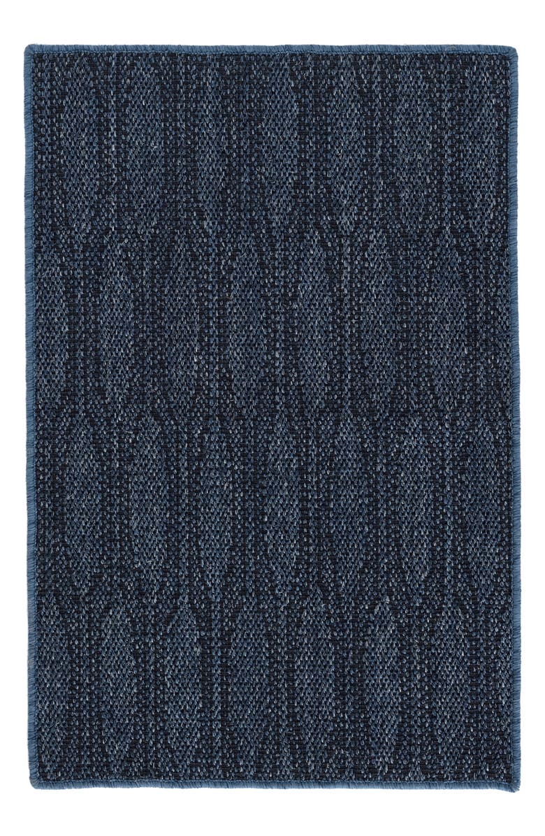 Dash & Albert Elliptic Indigo Woven Rug, Main, color, 
