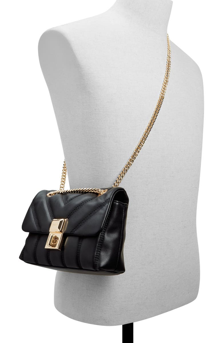 ALDO Rhili Quilted Crossbody Bag, Alternate, color,