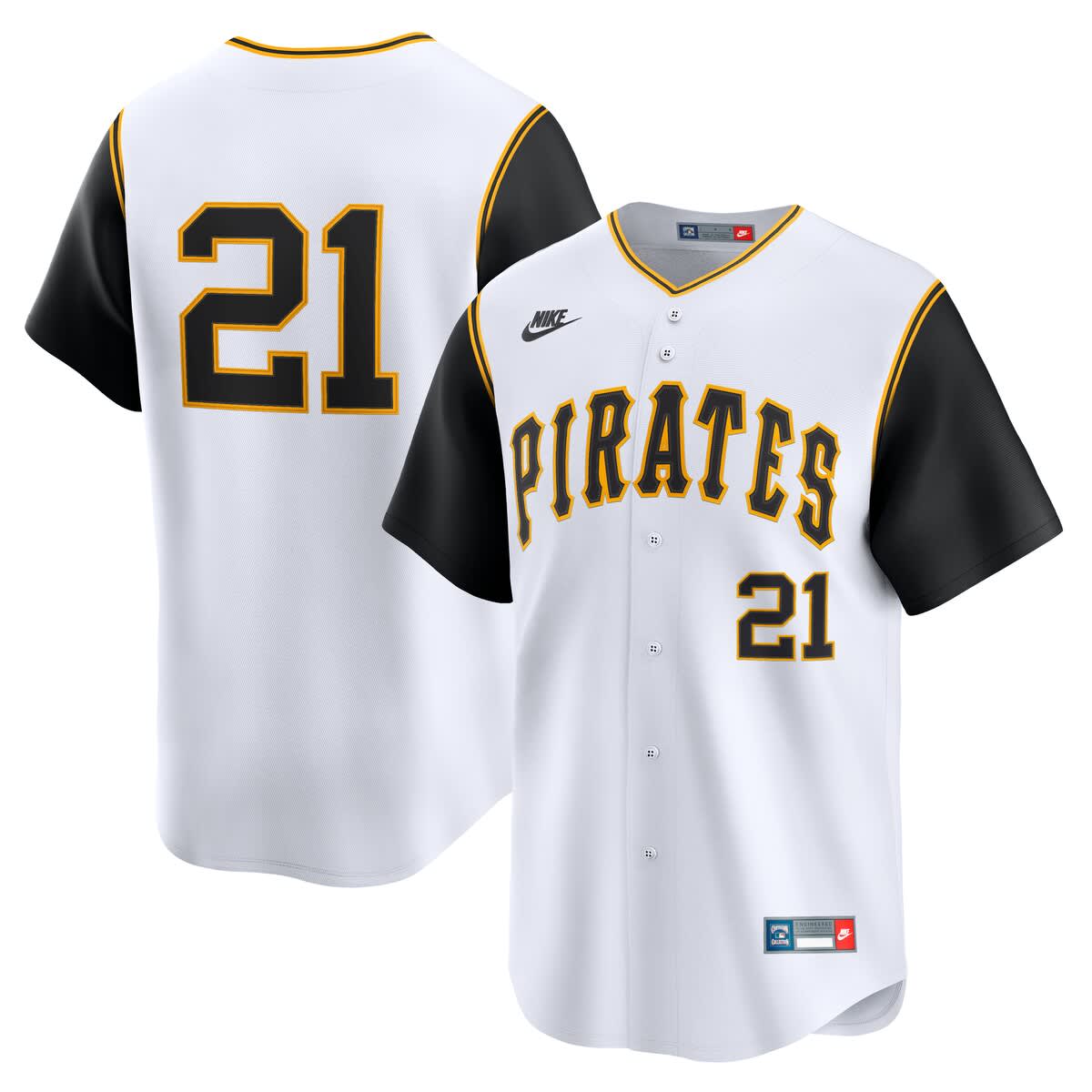Nike Men's Nike Roberto Clemente White Pittsburgh Pirates