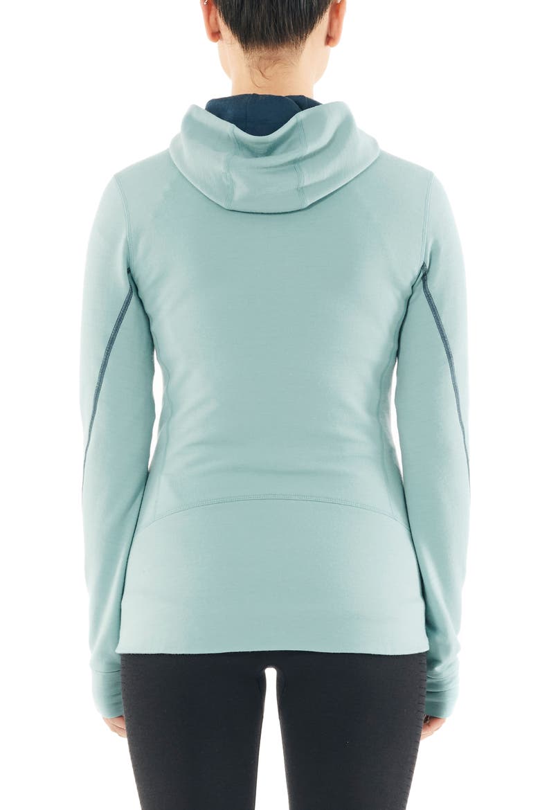 Quantum II Full Zip Hoodie, Alternate, color, HYDRO