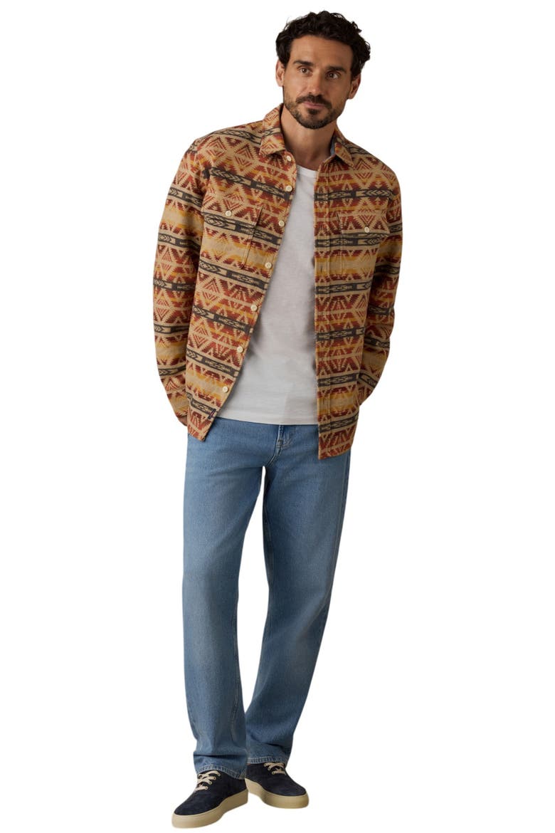 Lehi Canyon Cotton & Wool Overshirt, Alternate, color, UZUMATE
