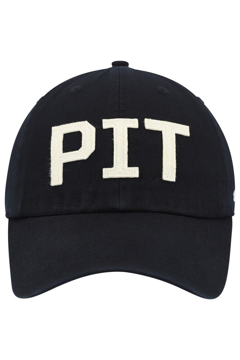 Women's '47 Black Pittsburgh Steelers Finley Clean Up Adjustable Hat, Alternate, color, Black