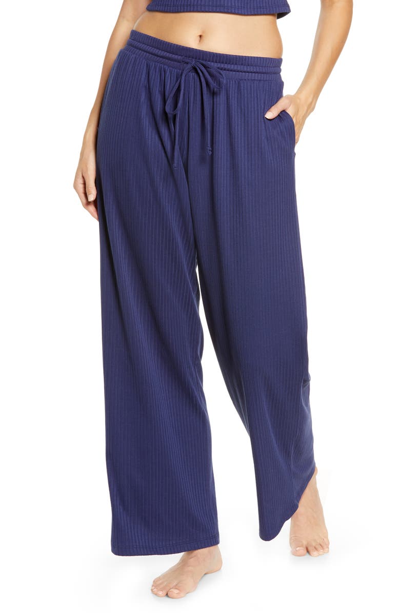 Socialite Wide Leg Drawstring Pants, Main, color, 