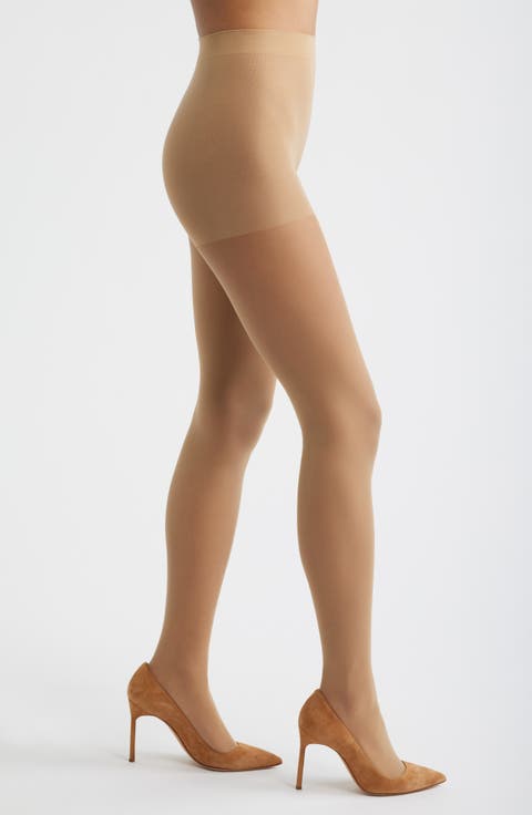 Sheer Control Top Tights