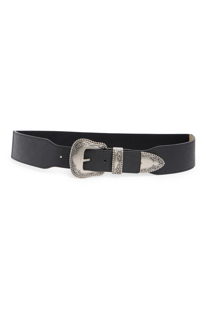 Western Belt, Main, color, BLACK