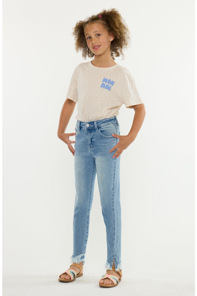 Summer High Rise Ankle Skinny Jeans, Alternate, color, Light Wash