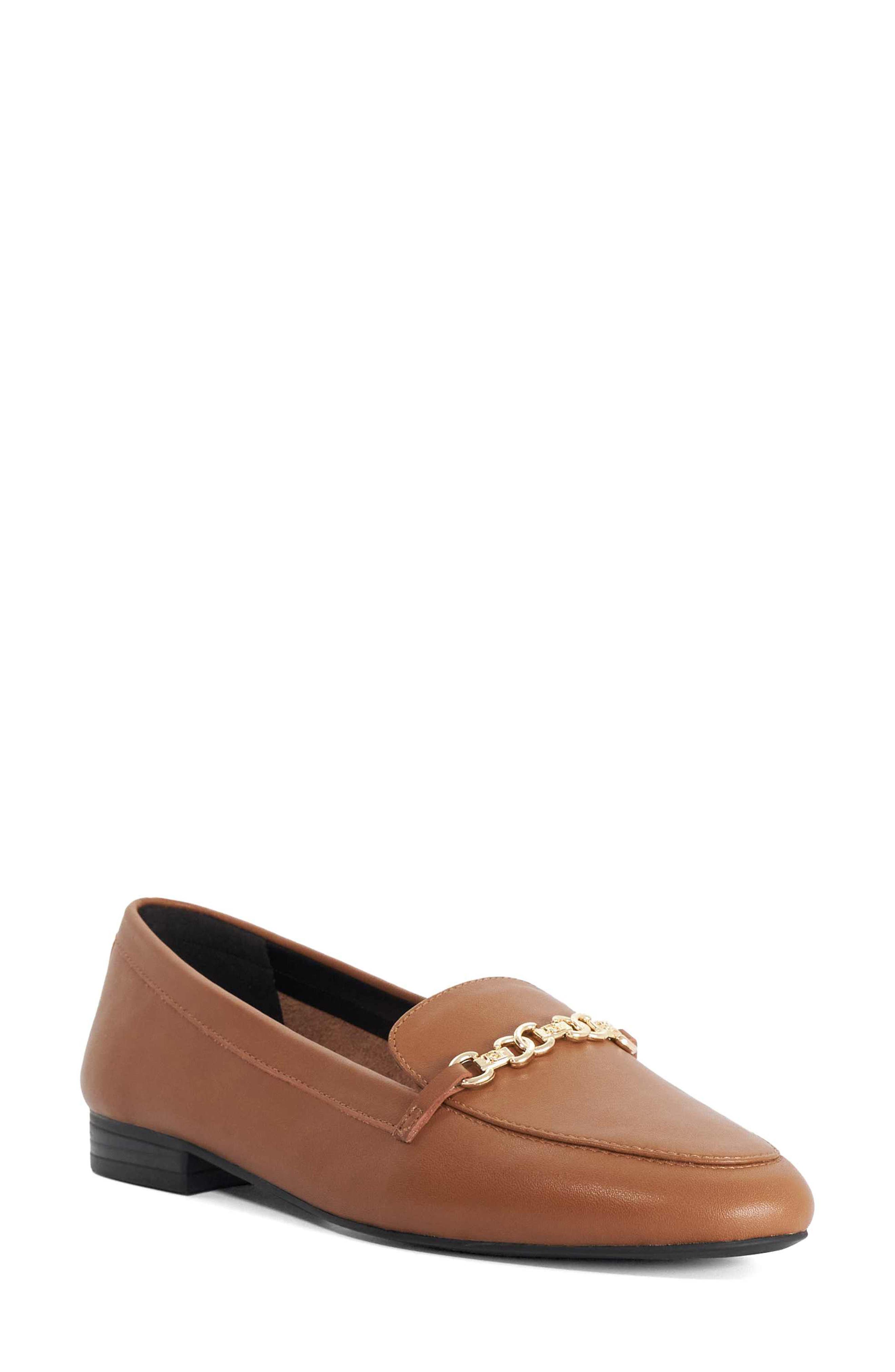 Gearing Croc Embossed Leather Loafer