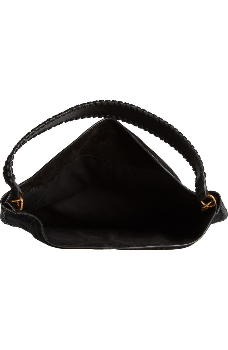 Isabel Marant Large Oskan Suede Hobo Bag, Alternate, color,