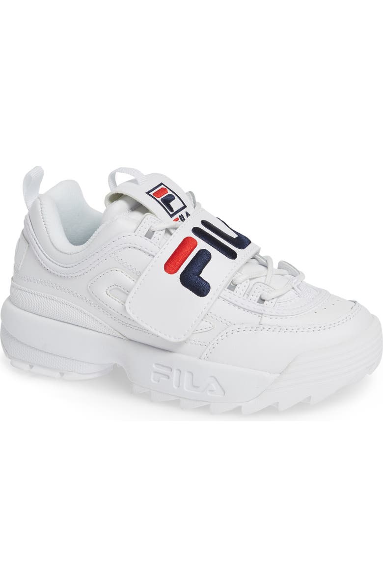 FILA Disruptor II Premium Appliqué Sneaker, Main, color,