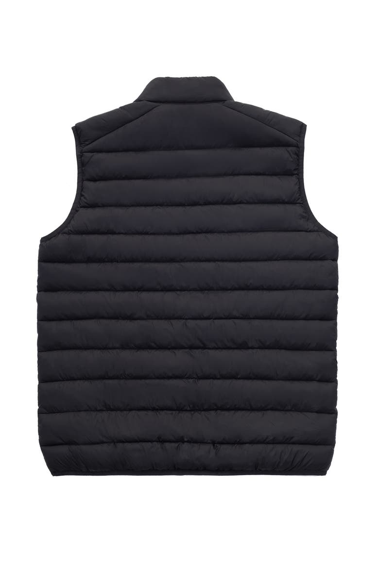 Lightweight Puffer Vest, Alternate, color, Black