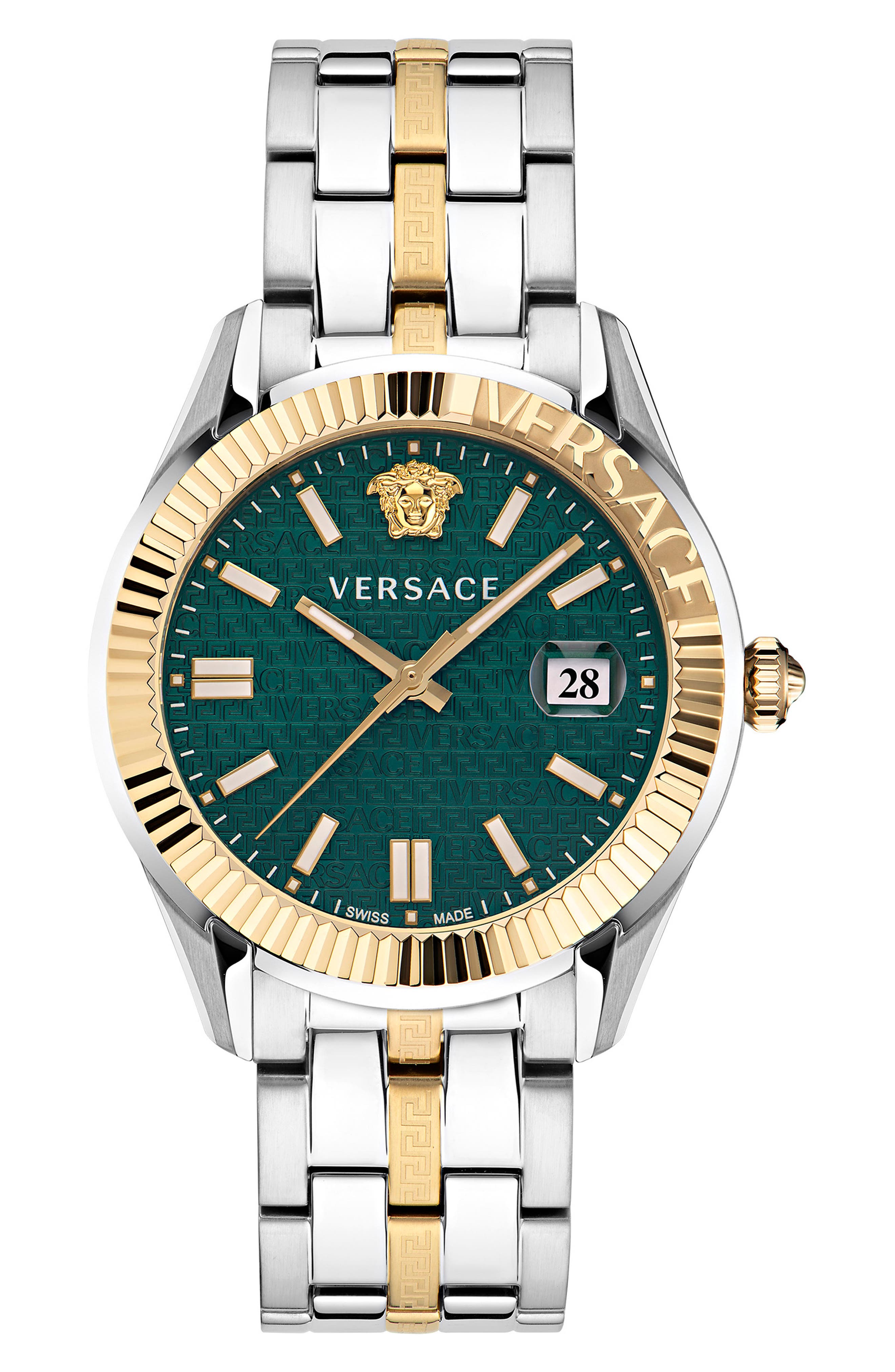Greca Time Bracelet Watch, 41mm