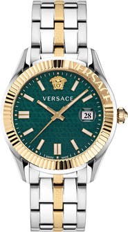 Versace Greca Time Bracelet Watch, 41mm