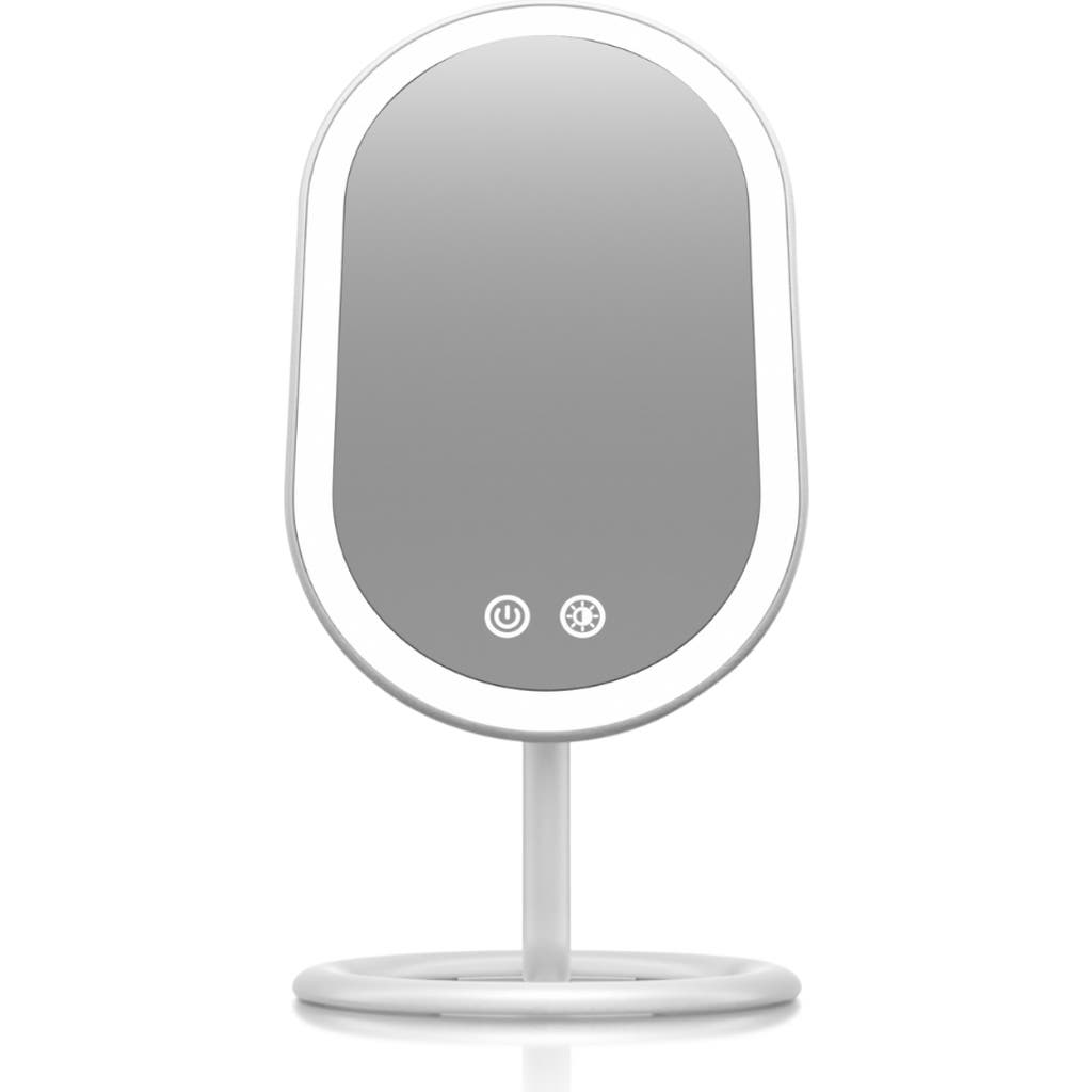 Fancii Vera Lighted Vanity Mirror In Brown