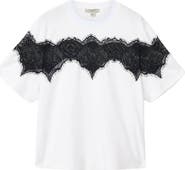 AllSaints Lisa Lace Panel T-Shirt