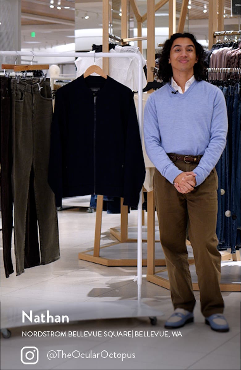 Knit Bomber Jacket, sales video thumbnail