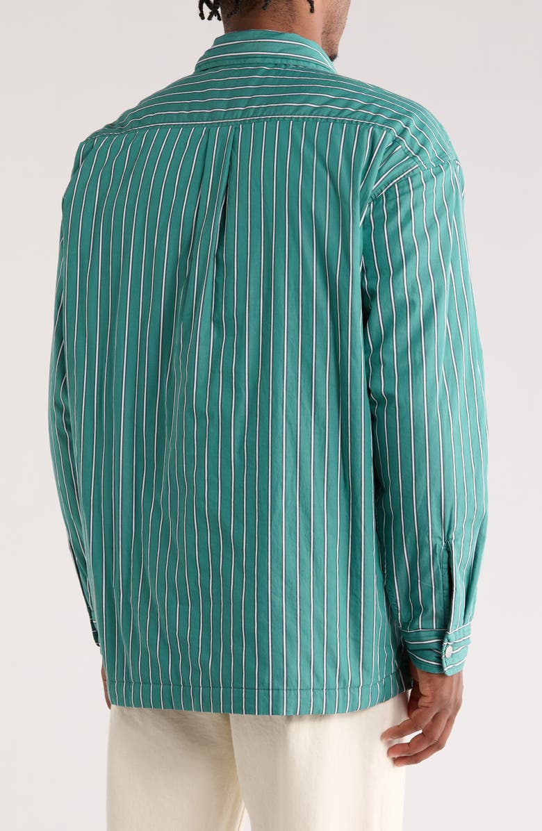 Carhartt Work In Progress Grimsby Stripe Shirt Jacket, Alternate, color, Grimsby Stripe, Saguaro