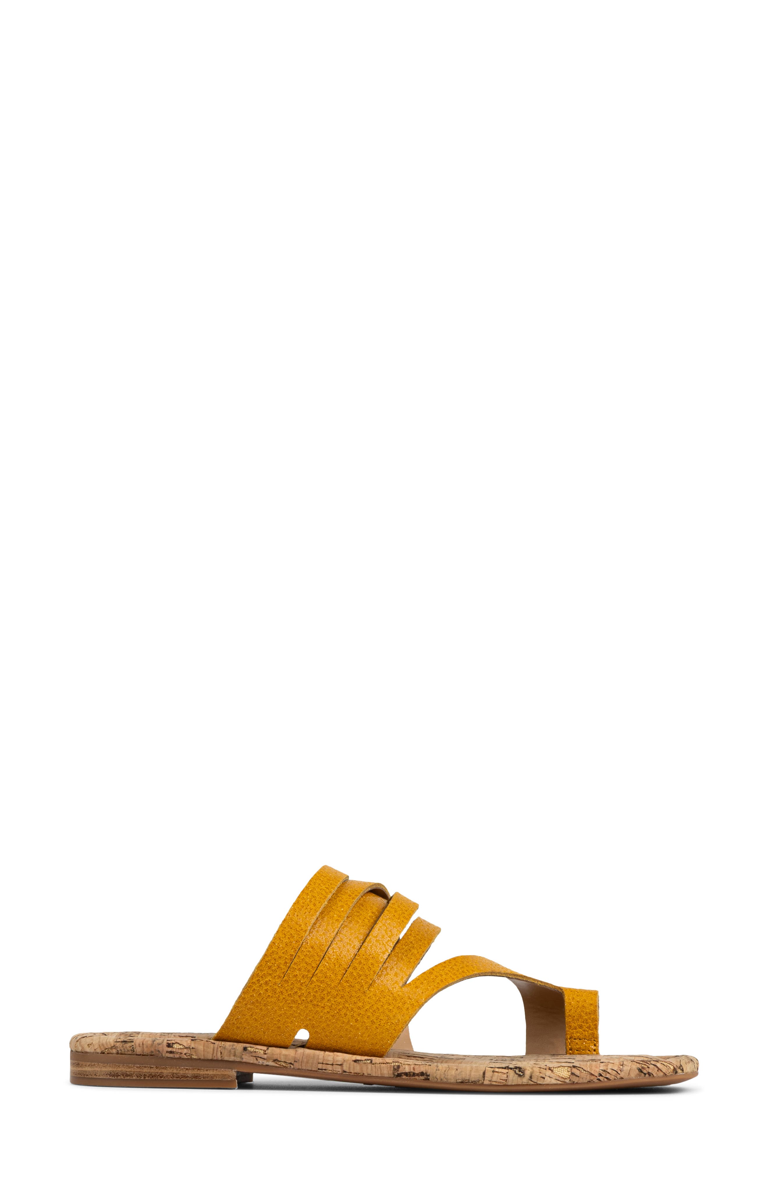 Hazie Toe Loop Sandal, Alternate, color, SUNGOLD