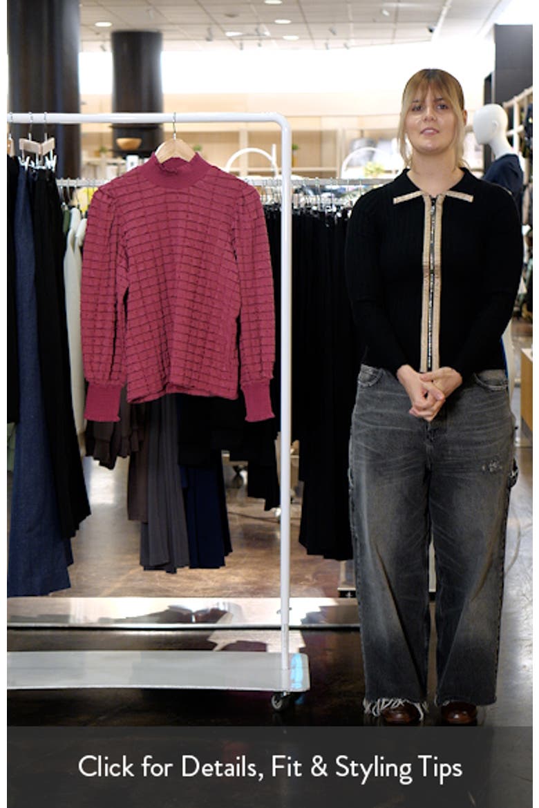 Tiered Ruffle Jersey Top video