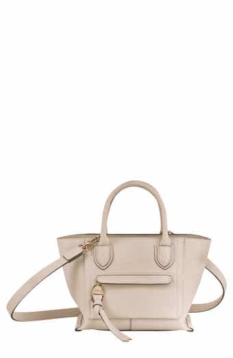 Longchamp Small Mailbox Leather Top Handle Bag