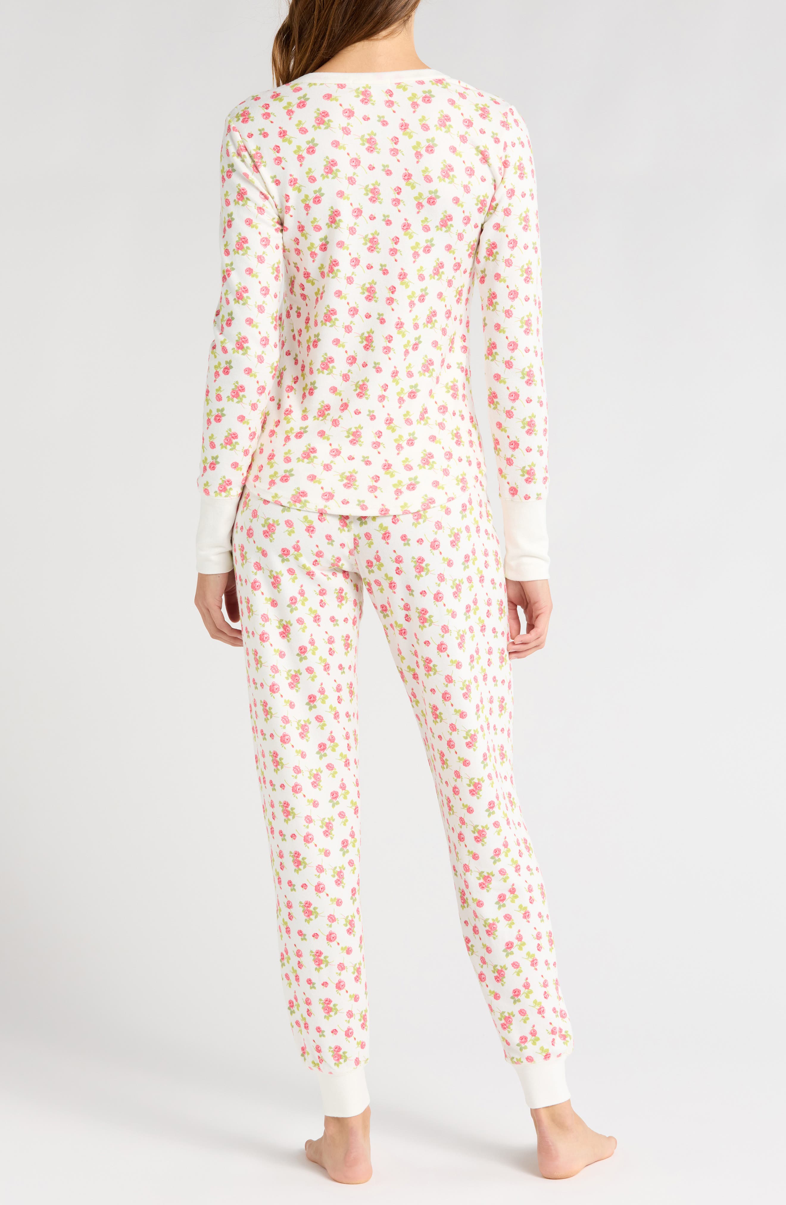 PJ Salvage Brushed Butter Jersey Pajamas (Women) | Nordstrom