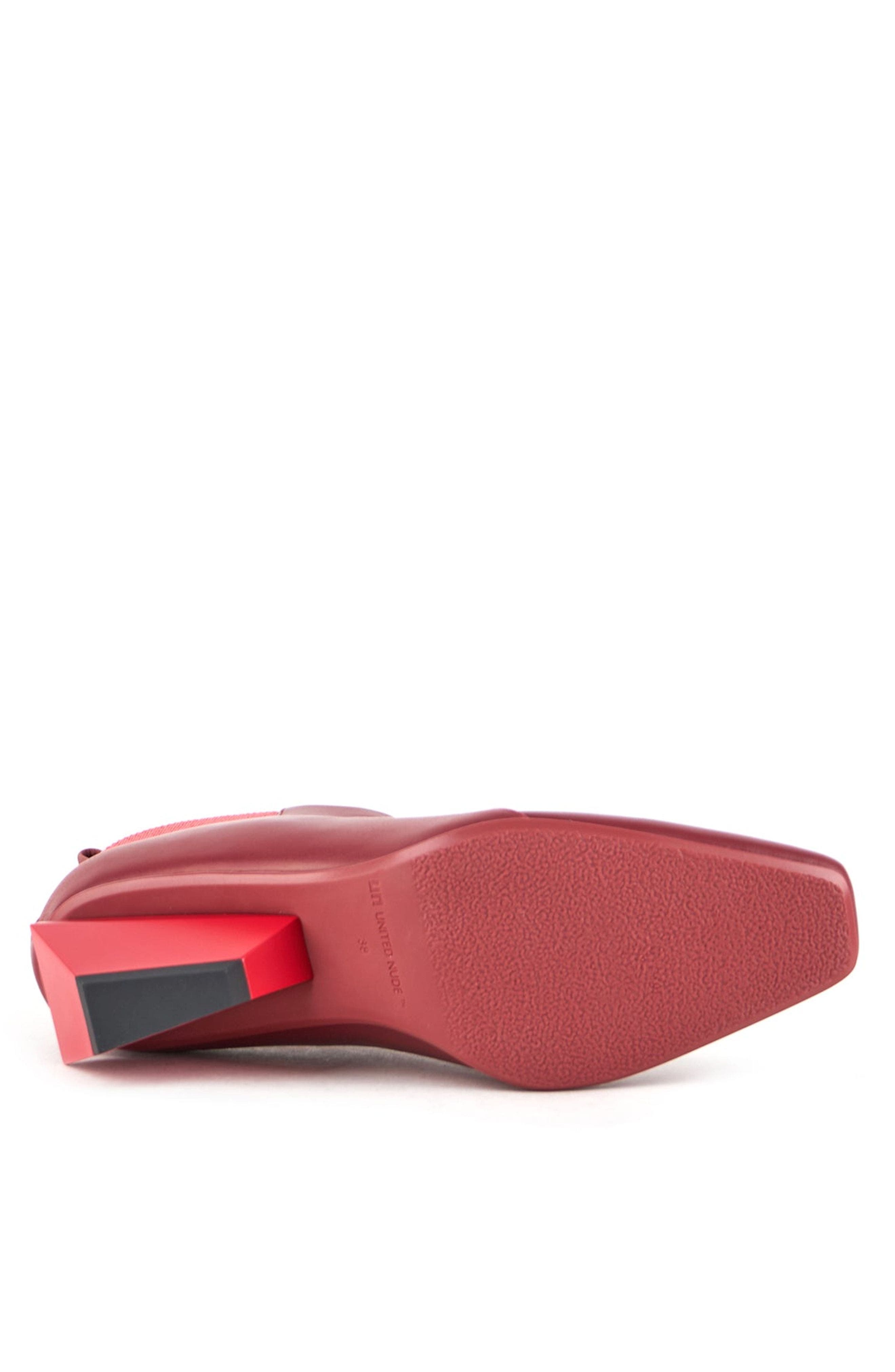 United Nude Jacky X Bootie, Alternate, color, Cranberry Mix