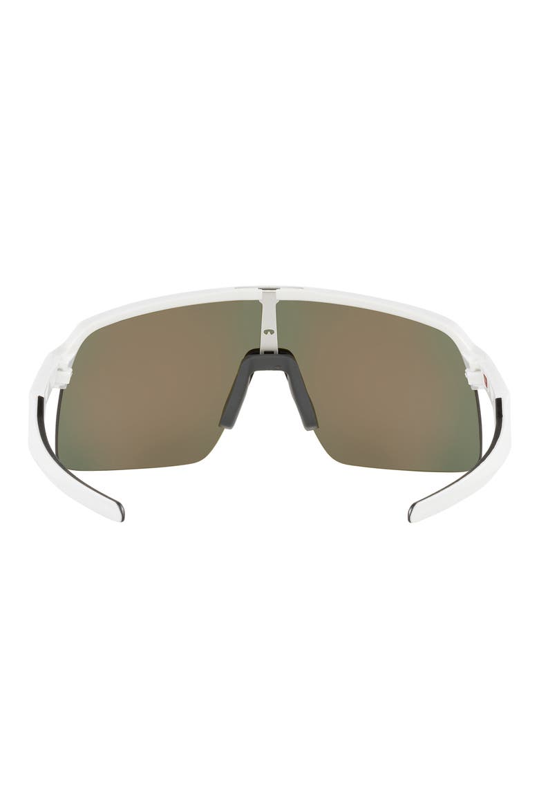 Sutro Lite 139mm Prizm™ Wrap Shield Sunglasses, Alternate, color, MATTE WHITE/ PRIZM RUBY